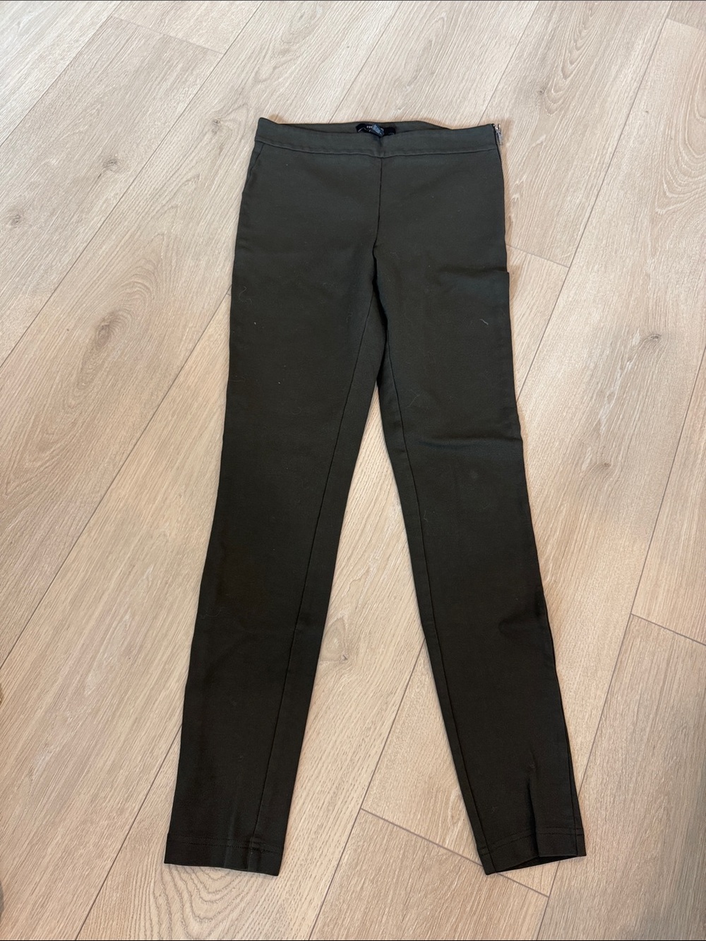 Forever 21 hunter green Ponte Leggings - Picture 1 of 4